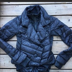 Lululemon Down Coat - Black - Size 6